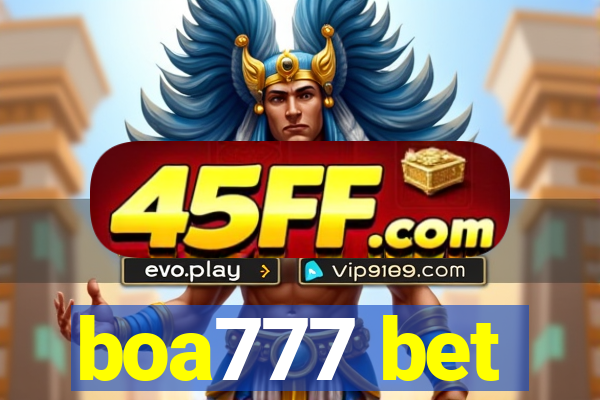 boa777 bet